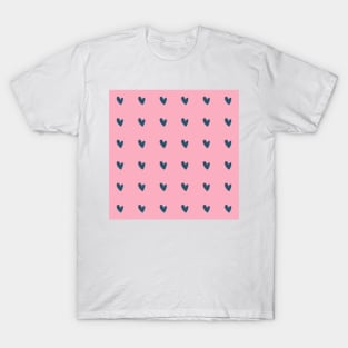 Hearts pattern T-Shirt